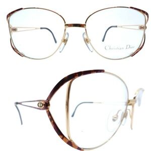 Iconic 1980’s Christian Dior Butterfly Eyeglasses Frames, Made in Austria,Unworn